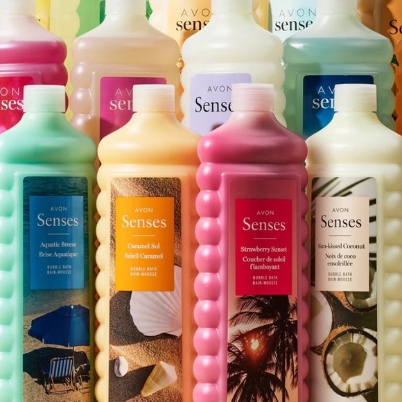 Avon Other - 8 Avon Senses Assorted Bubble Bath Sale Sell lot bundle deal